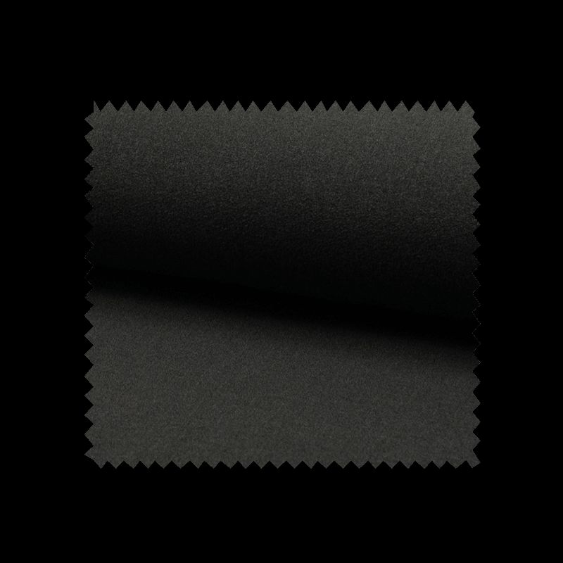 Tissu Crepe Extensible Uni Anthracite