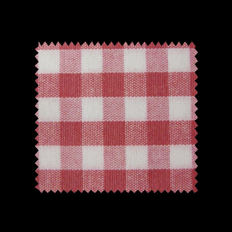 Tissu Vichy Denver Cerise