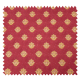 Tissu Jacquard Medicis Rouge Jaune