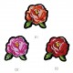 Ecusson Rose 4x3cm