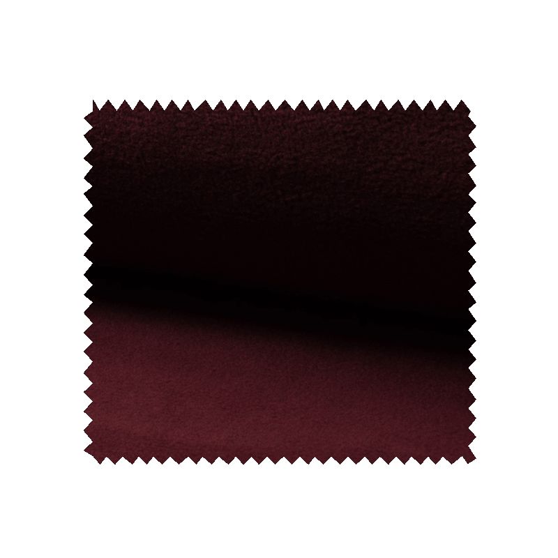 Tissu Polaire Uni Bordeaux