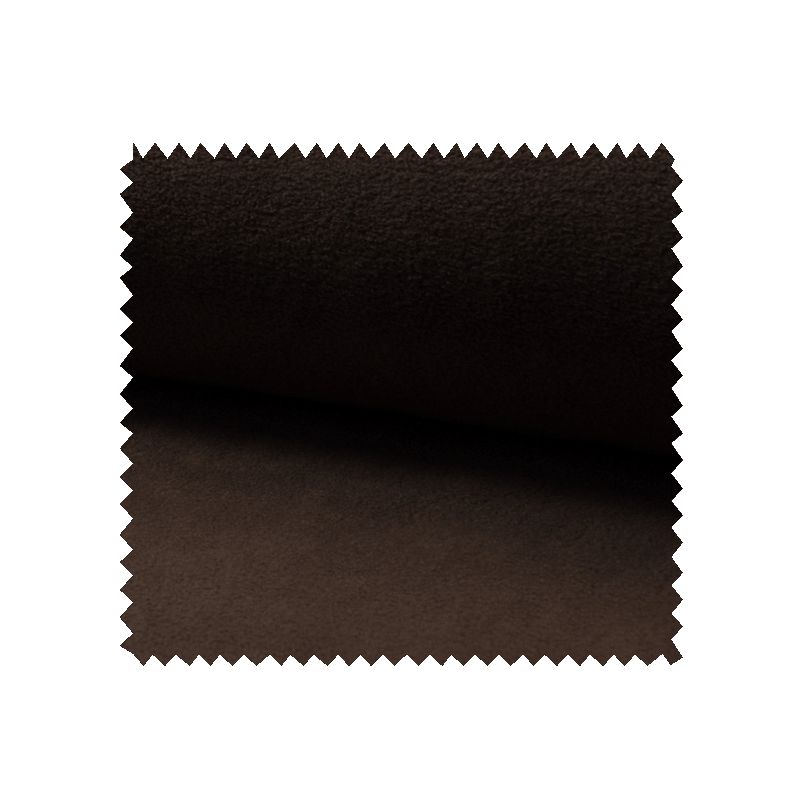 Tissu Polaire Uni Choco