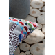 Tissu Jacquard Ouzbek Patch Ciel
