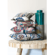 Tissu Jacquard Ouzbek Patch Ciel