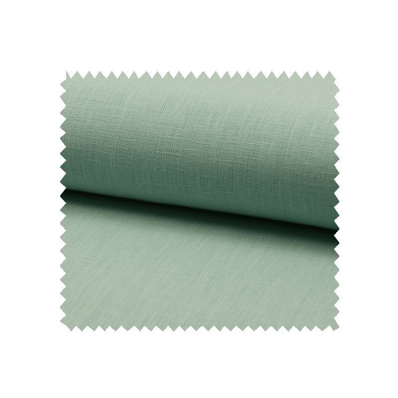 Tissu Lin Uni Vert Celadon