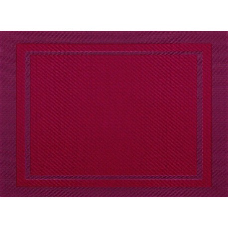 Set de Table Yuco Encadré PVC Pavot