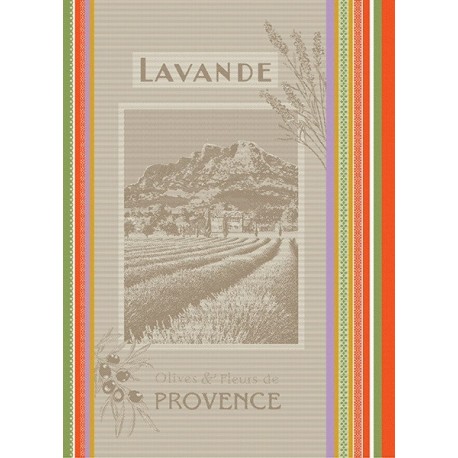 Torchon Jacquard Lavande