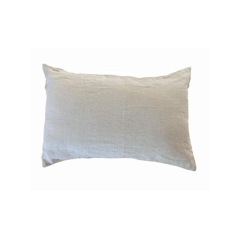 Housse de Coussin Lin Lavé