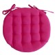 Galette de Chaise Ronde Neo Fuchsia