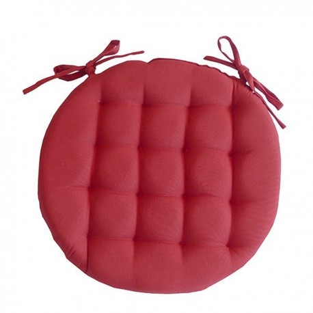 Galette de Chaise Ronde Neo Rouge