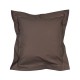 Linge de Lit Percale Marron Glacé