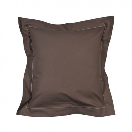 Linge de Lit Percale Marron Glacé