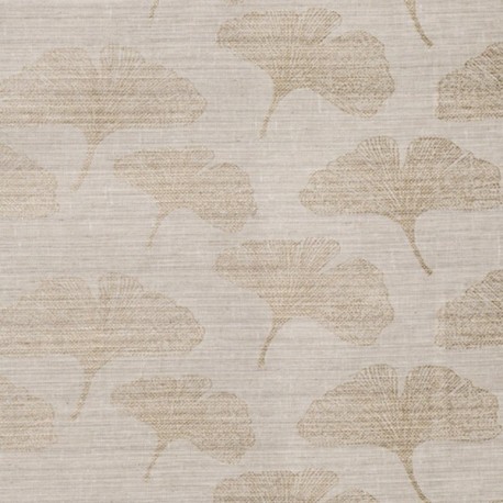 Rideau Jacquard Ginko Fleur - 2 Coloris