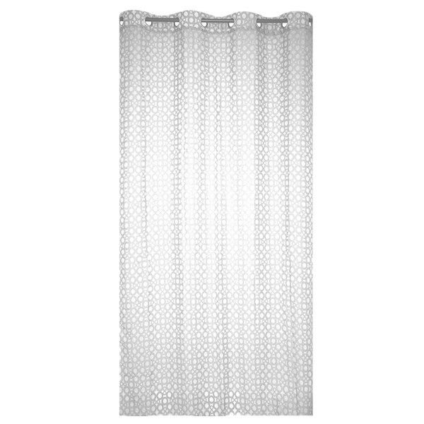 Rideau A Oeillets Voile Devoré Pop - 3 Coloris