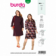 Patron Burda 6255 Robe à Jupe Evasée