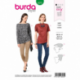 Patron Burda 6272 T-shirt Asymetrique