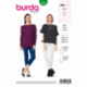 Patron Burda 6280 Tee-shirt Col Bateau