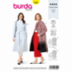 Patron Burda 6290 Manteau Cintre