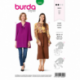 Patron Burda 6292 Tunique A Col V