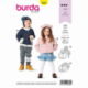 Patron Burda 9306 Blouson à Capuche