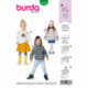 Patron Burda 9308 Sweat-shirt à Capuche