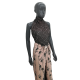 Viscose Twill Imprime Stone