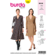 Patron Burda 6282 Robe Portefeuille