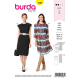 Patron Burda 6288 Robe Ample