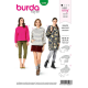 Patron Burda 6296 Sweat-shirt