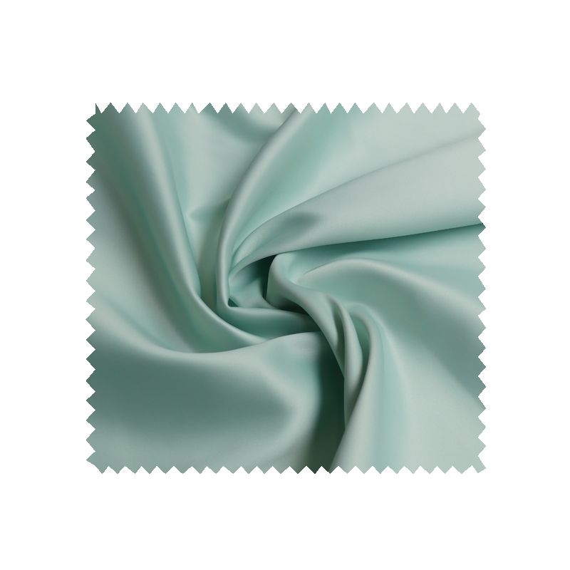 Tissu Champs Elysees Satin Uni Amande 