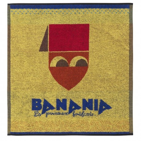 Carre Eponge  Banania Jacquard 100% coton