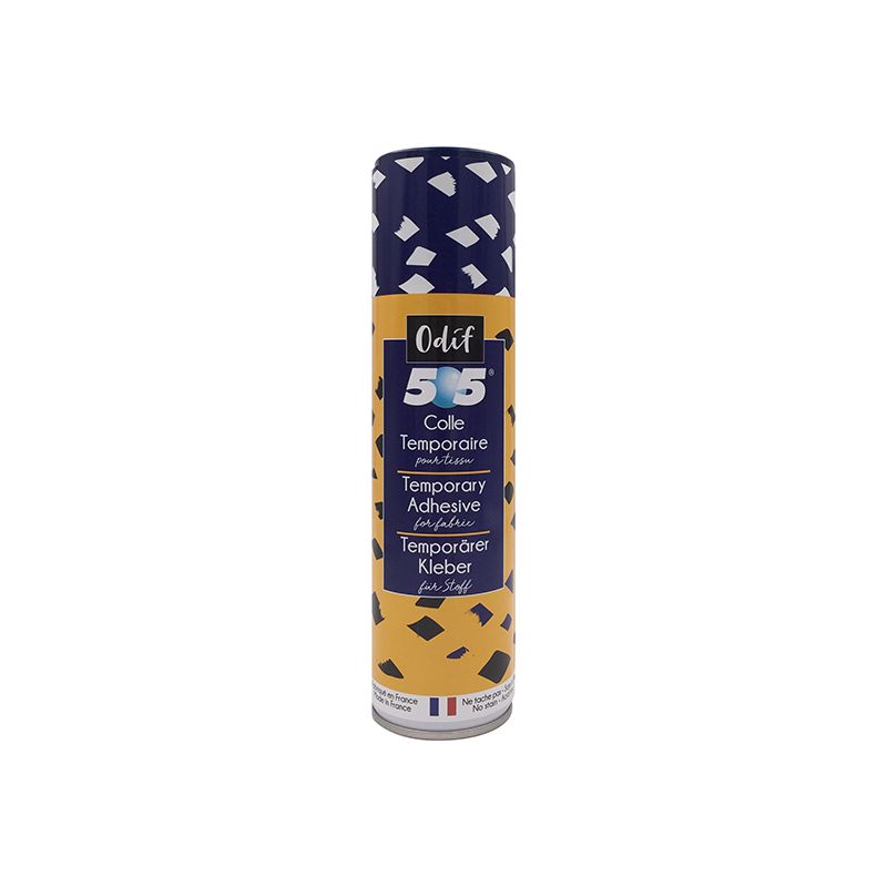 Colle Odif Temporaire en Spray pour Tissu 250 ml