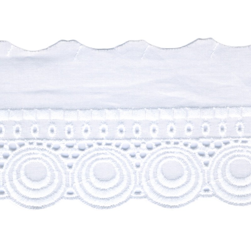 Broderie anglaise 6 cms
