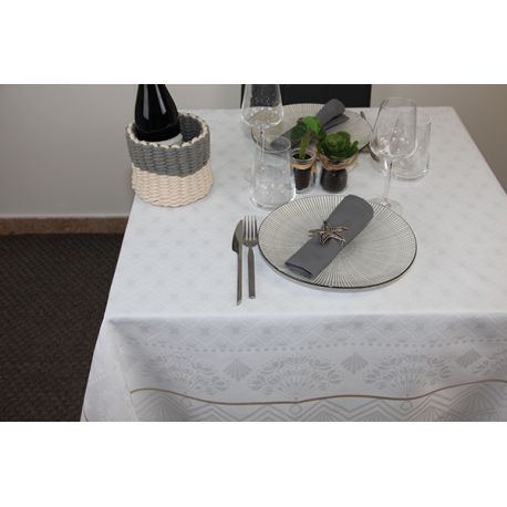 Nappe Jacquard Festif 