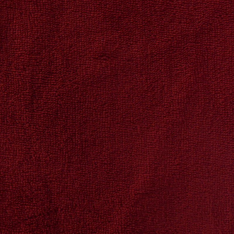 Tissu Micro Eponge Bambou Grenat