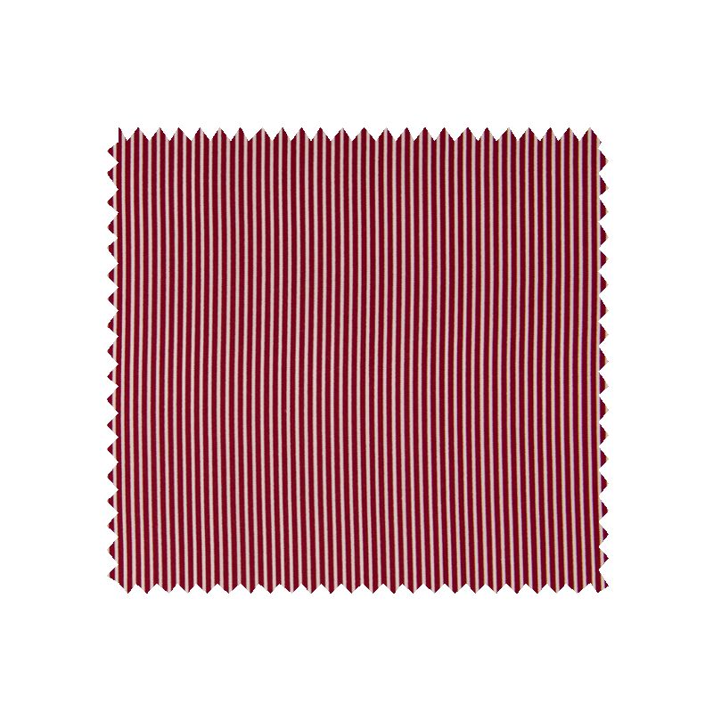 Tissu Rayé Bordeaux