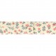 Biais replie fleurs thermocollant