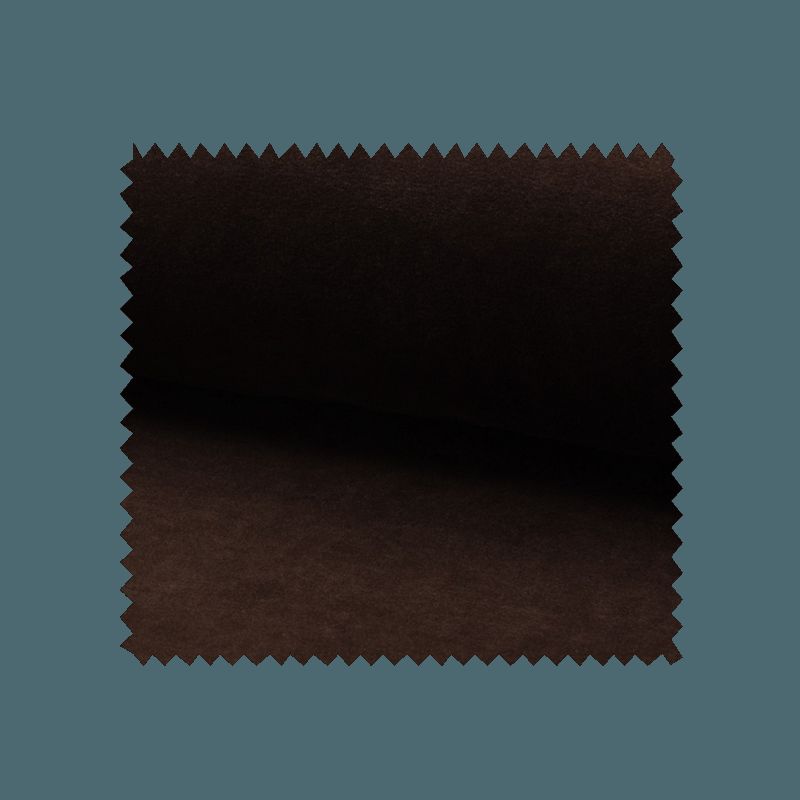 Tissu Jersey Velours Nicky Uni Choco