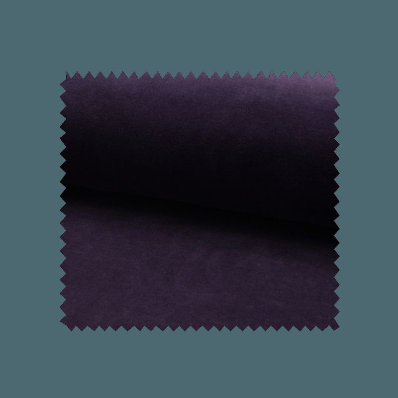 Tissu Jersey Velours Nicky Uni Aubergine