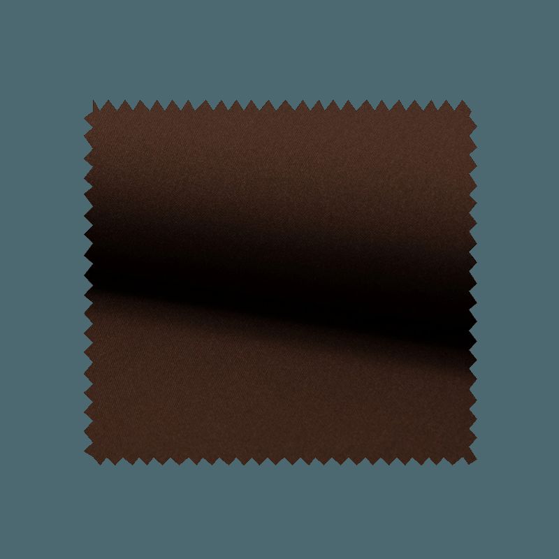 Tissu Burlington Uni Marron