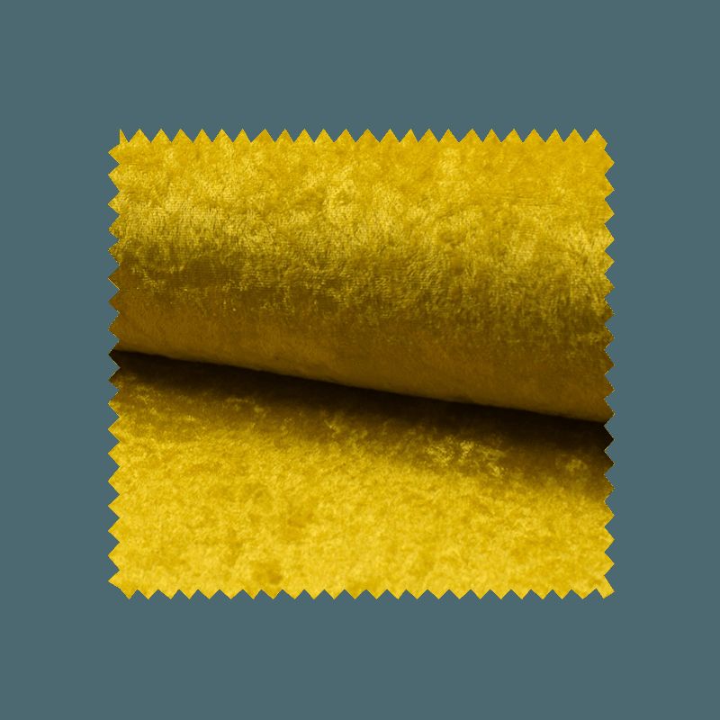 Tissu Panne De Velours Uni Gold