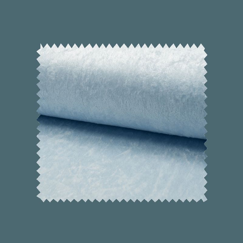 Tissu Panne De Velours Uni Nuage