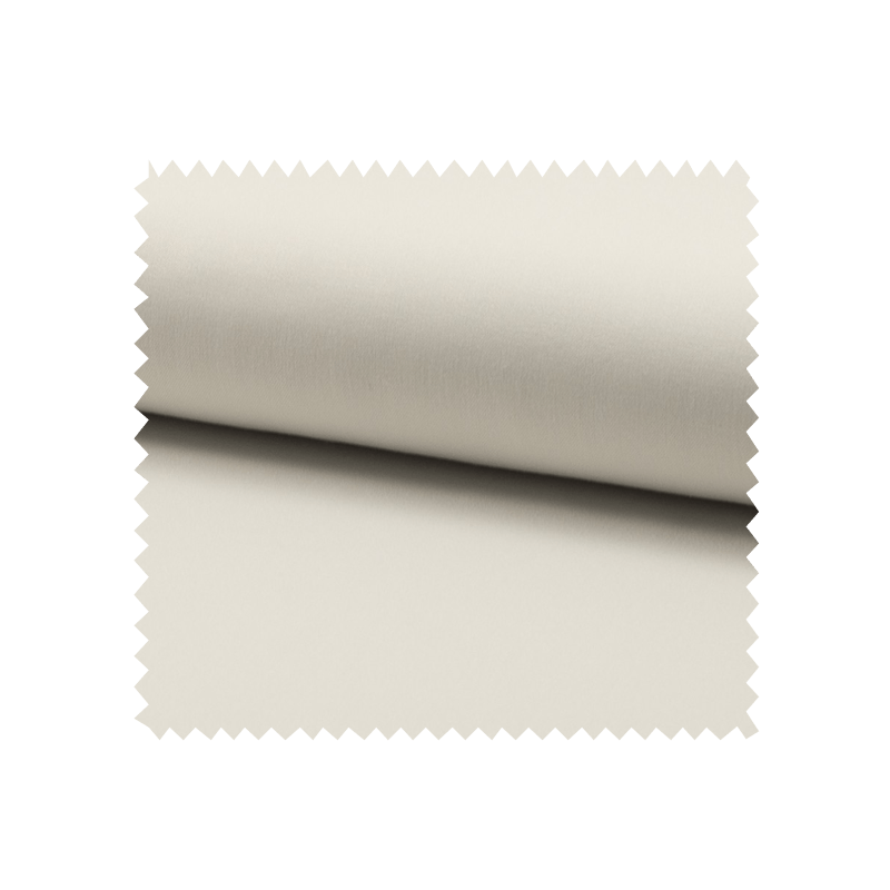 Tissu Gabardine Uni Blanc Optique