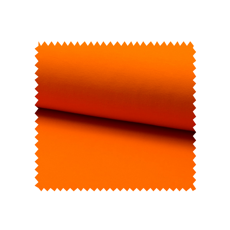 Tissu Jogging Uni Orange