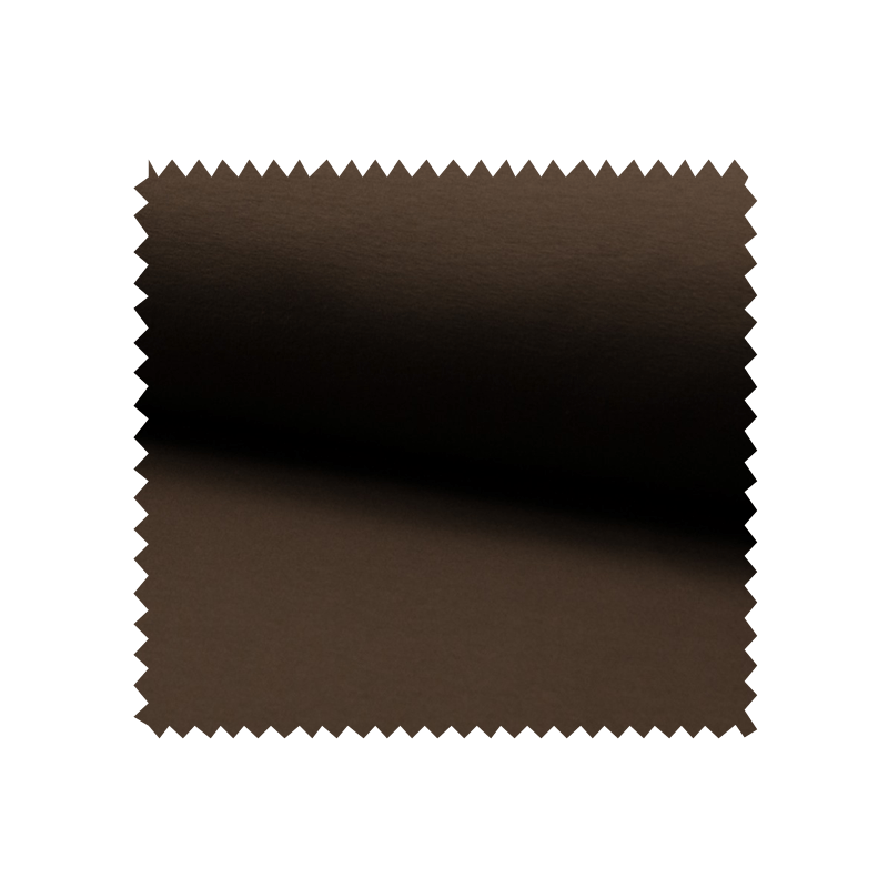 Tissu Jogging Uni Marron