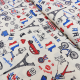 Tissu Cretonne 