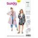 Patron Burda 6213 Manteau Sans Col Ni Fermeture