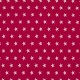 Tissu Coton Imprimé Etoile Fuchsia