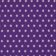 Tissu Coton Imprimé Etoile Violet