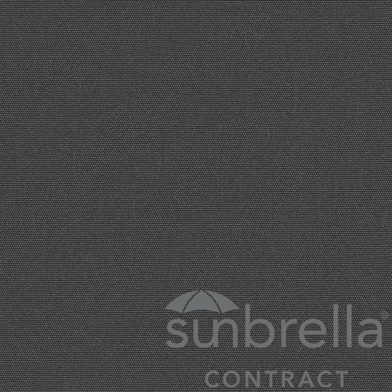 Tissu Sunbrella® Solid Anthracite
